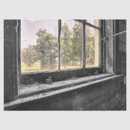 古いウィンドウの切り離し 薄葉紙