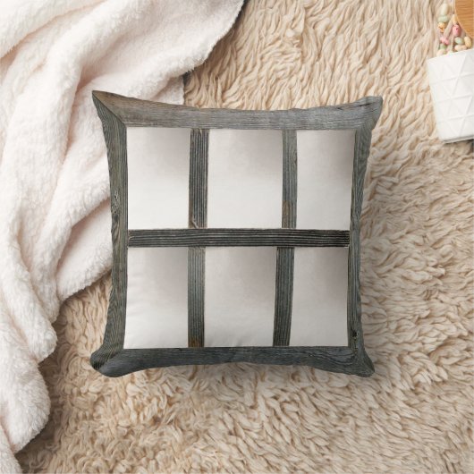 古いウィンドウ クッション (ブランケット)