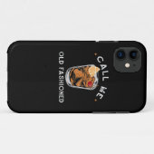 古いウイスキーの飲ファッションドみ物を呼ぶ Case-Mate iPhoneケース (裏面(横))