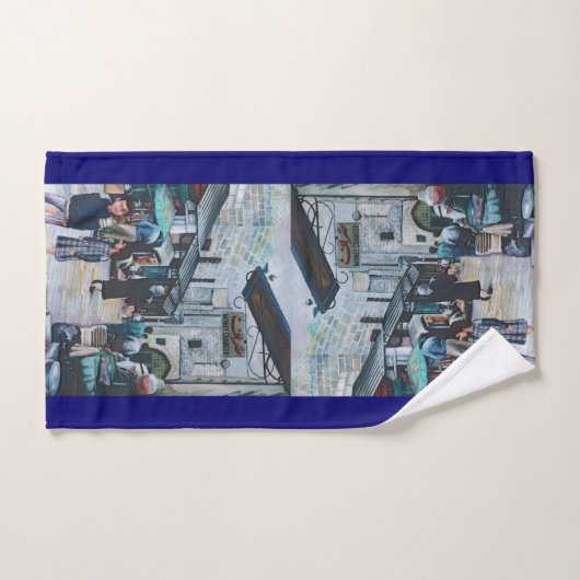 古いエルサレムの無邪気な目 バスタオルセット (ハンドタオル)