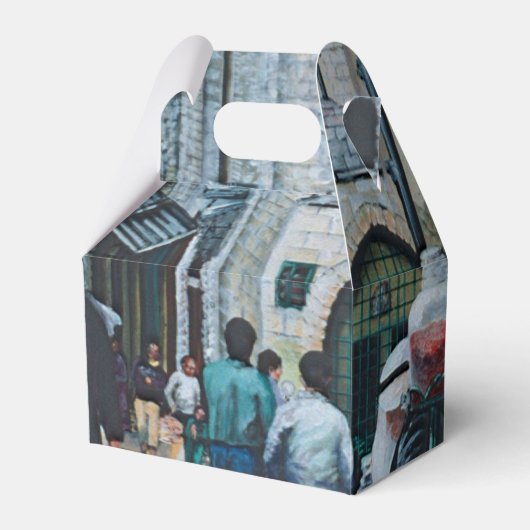 古いエルサレムの無邪気な目 フェイバーボックス (正面サイド)