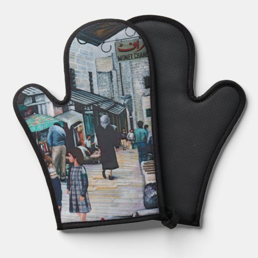 古いエルサレムの無邪気な目 鍋つかみ (正面/裏面)