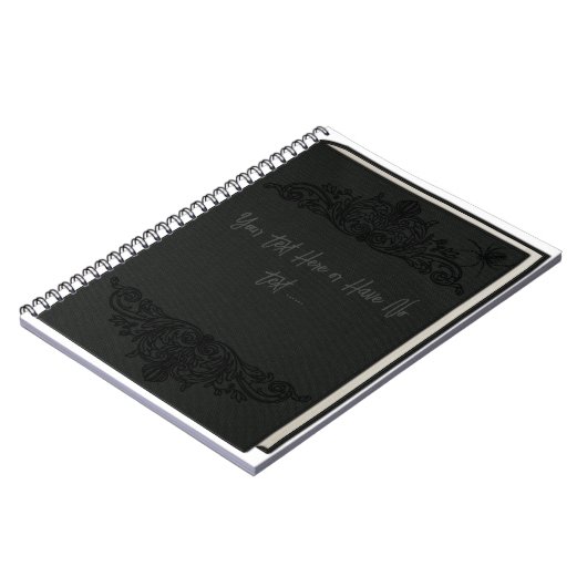 古いエレガント本の不気味なスパイダーゴシックビクトリアン ノートブック (左側)