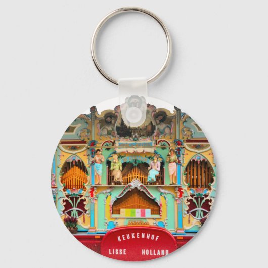 古いオランダバレル器官 キーホルダー (正面)