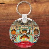 古いオランダバレル器官 キーホルダー (正面)