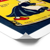 古いオランダ洗剤のためのヴィンテージ広告 ポスター (角)