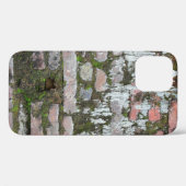 古いオレンジと灰色のレンガの背景、の一部 Case-Mate iPhoneケース (裏面 (横))