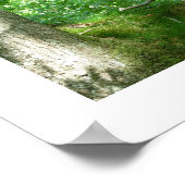 古いオークの木のポスターにタウニー・オウレット ポスター (角)