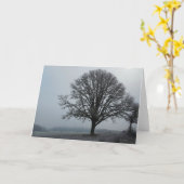 古いオークの木… カード (黄色い花)