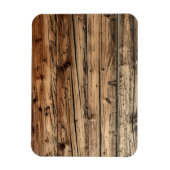 古いオーク材のテクスチャ背景の長方形マグネット マグネット (縦)