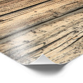 古いオーク材のテクスチャ背景プリント フォトプリント            (角)