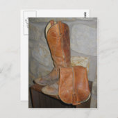 古いカウボーイ・ブーツは最高のカウボーイ・ブーツだ! ポストカード (正面/裏面)