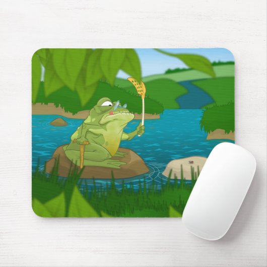 古いカエル マウスパッド (マウス)