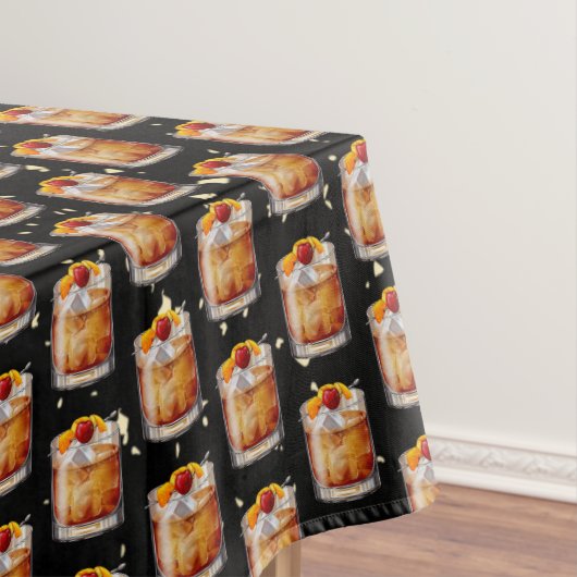 古いカクテルファッションド テーブルクロス (インサイチュ)