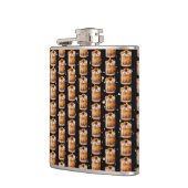 古いカクテルファッションド フラスク (左)