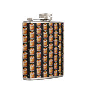 古いカクテルファッションド フラスク (右)