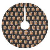 古いカクテルファッションド ブラッシュドポリエステルツリースカート (正面)