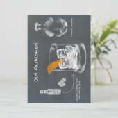 古いカクテルファッションド 招待状 (スタンド正面)