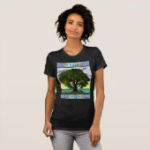 古いカシのワイシャツ Tシャツ (正面フル)