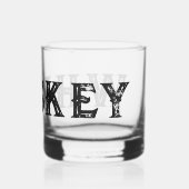 古いカスタムデザインファッションドウィスキーガラス贈り物 ウイスキーグラス (裏面)