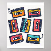 古いカセット ポスター (正面)