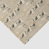 古いカタロファッションドグのクリスマススリープ 薄葉紙 (詳細)