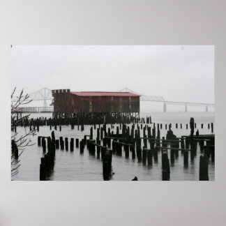 古いカネリーアストイアオレゴン ポスター