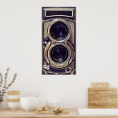 古いカメファッションドラ ポスター (キッチン)