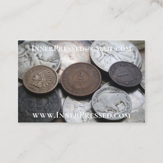 古いカメラが写真を撮る 名刺 (裏面)