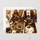 古いカメラは店で ポストカード (正面/裏面)