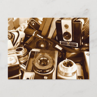 古いカメラは店で ポストカード