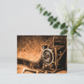 古いカメラヴィンテージはがき ポストカード (スタンド正面)