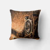 古いカメラ クッション (裏面)