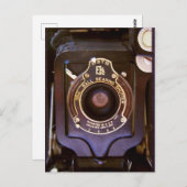 古いカメラ ポストカード (正面/裏面)