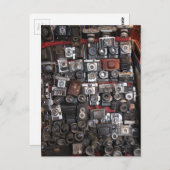 古いカメラ ポストカード (正面/裏面)