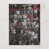 古いカメラ ポストカード (正面)