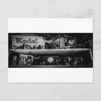 古いカメラ ポストカード