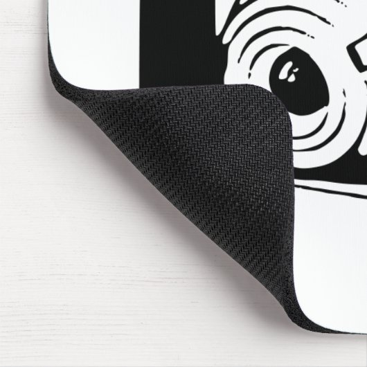 古いカメラ マウスパッド (コーナー)