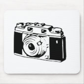 古いカメラ マウスパッド (正面)