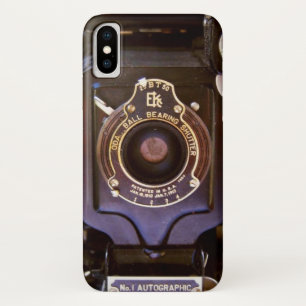 古いカメラ iPhone X ケース
