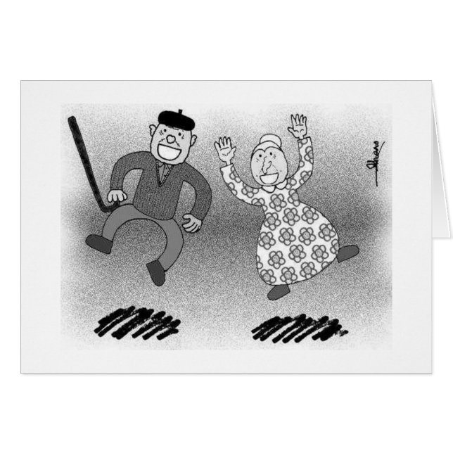 古いカード (正面横)