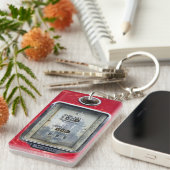 古いガスポンプ キーホルダー (正面右)