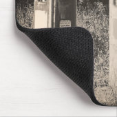 古いガスポンプ マウスパッド (コーナー)