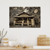 古いガソリンスタンド ポスター (キッチン)