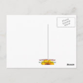 古いガレージ～はがき ポストカード (裏面)