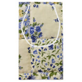 古いキルト スモールペーパーバッグ (裏面)