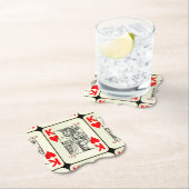 古いキング・オブ・ハート ペーパーコースター (インサイチュ)