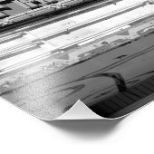 古いクラシック映画館マーキー フォトプリント            (角)