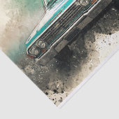 古いクラシック車のデコページ 薄葉紙 (詳細)