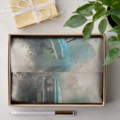 古いクラシック車のデコページ 薄葉紙 (ギフト)